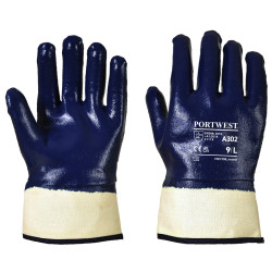 Γάντια Νιτριλίου για Πετρελαιοειδή PORTWEST - A302 (10')