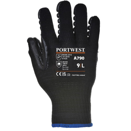 Γάντια Αντικραδασμικά PORTWEST - A790 (10')