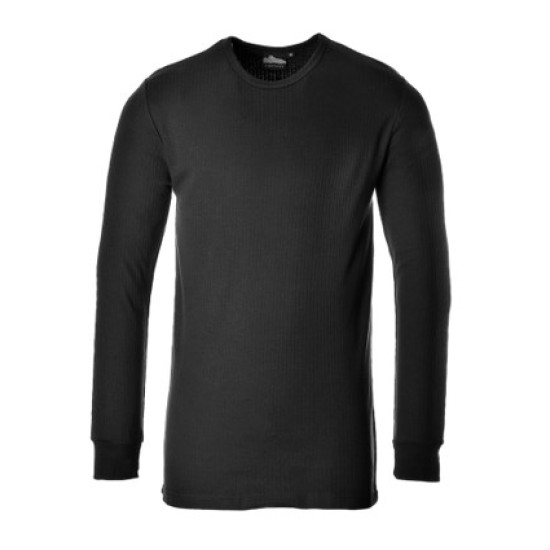 Ισοθερμική Μακρυμάνικη Μπλούζα PORTWEST - B123 Μαύρη