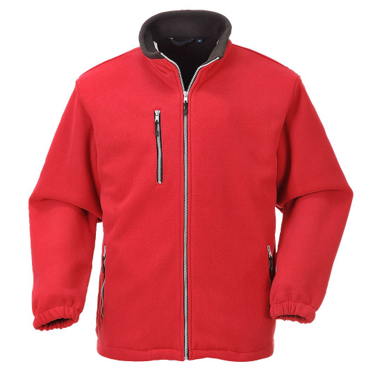 Ζακέτα Fleece 410gr PORTWEST – F401 Κόκκινη