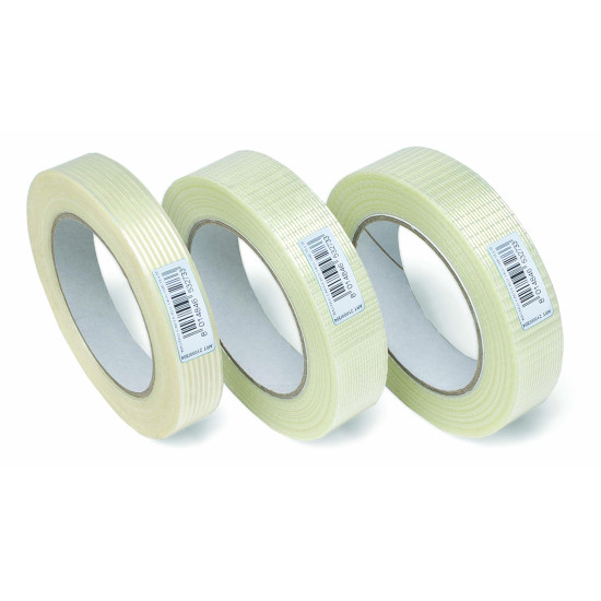 Geko Ενισχυμένη Ταινία Συσευασίας Fiberglass Διπλής Κατεύθυνσης 50mm x 50y