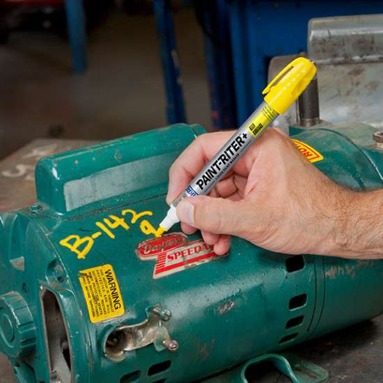 MARKAL Μαρκαδόρος Ανεξίτηλος PRO-LINE HP / PAINT RITER+ Oily Surfaces Ασημί