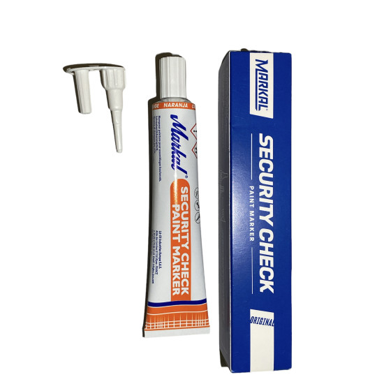 MARKAL Μαρκαδόρος Υγρής Βαφής SECURITY CHECK Πορτοκαλί