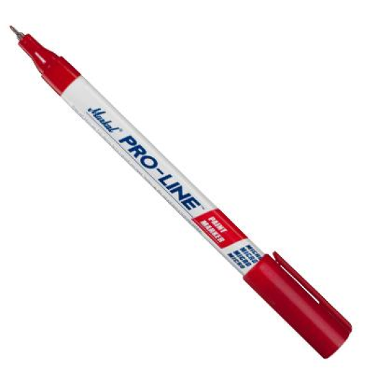 MARKAL Μαρκαδόρος Ανεξίτηλος PRO-LINE MICRO Κόκκινος