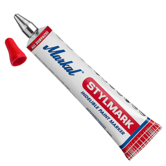 MARKAL Μαρκαδόρος Υγρής Βαφής STYLMARK ORIGINAL 3mm Κόκκινος