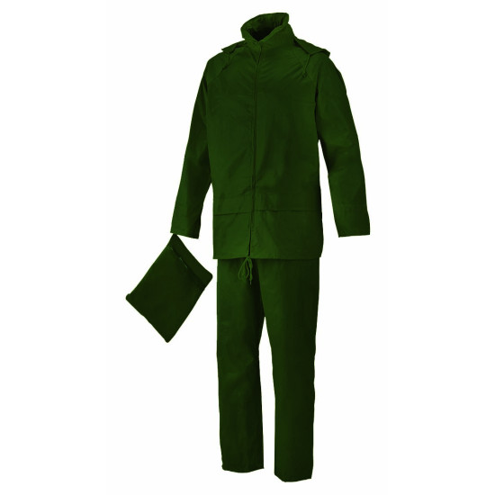 Αδιάβροχο Κοστούμι Σε Φάκελο Πράσινο Polyester/PVC