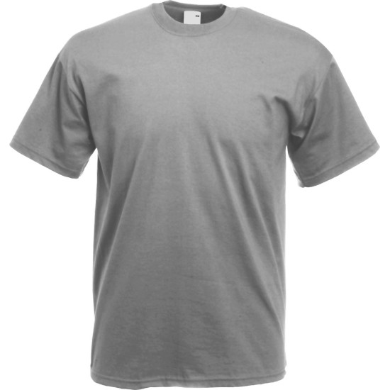 T-SHIRT Βαμβακερό FRUIT OF THE LOOM  Γκρι
