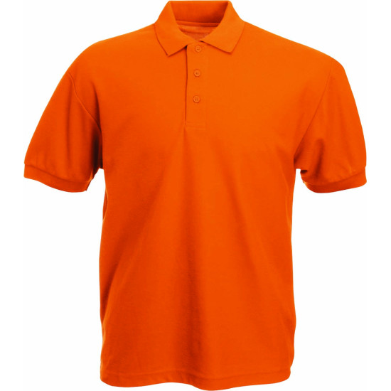 POLO Κοντομάνικο 65/35 FRUIT OF THE LOOM Πορτοκαλί