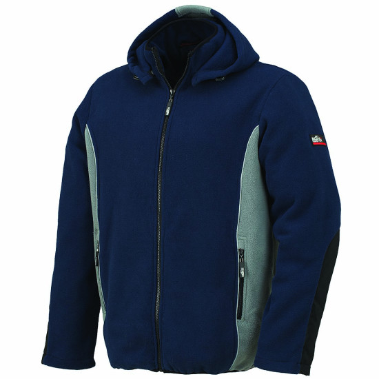 Ζακέτα Industrial Starter F4073 Antipilling Fleece Ψύχους Μπλε