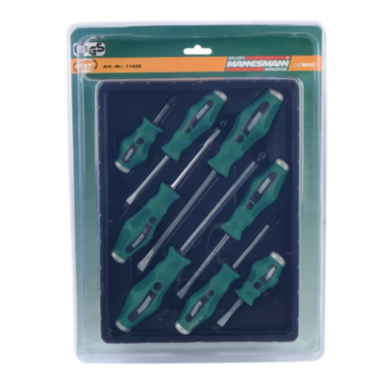 Σετ Σφυροκατσάβιδα MANNESMANN Νο 11400 (8 τεμαχίων)