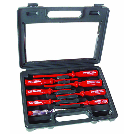 Σετ Κατσαβίδια Ηλεκτρολόγου MANNESMANN Νο 1187-8-PL (8 τεμαχίων)