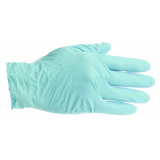 Γάντια Νιτριλίου Μιας Χρήσης Μπλε 3.2 mil