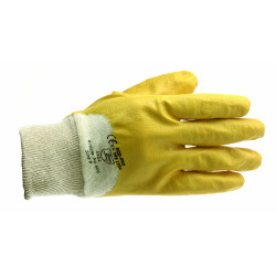 Γάντια με Επικάλυψη Νιτριλίου Γενικής Χρήσης ECOPRO Νο 601 Κίτρινα (9')
