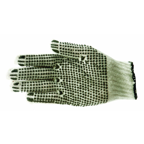 Γάντια Βαμβακερά Πλεκτά με Κόκκους PVC Γενικής Χρήσης ECOPRO Νο 3601