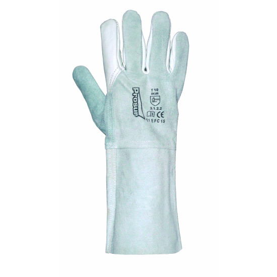 Γάντια Ηλεκτροσυγκολλητή Δερμάτινα Νο 106-2 Κατάλληλα για TIG