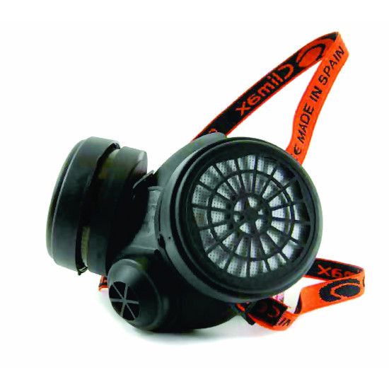 Μάσκα Αναπνοής Μισού Προσώπου 755 με 2 φίλτρα A2P3