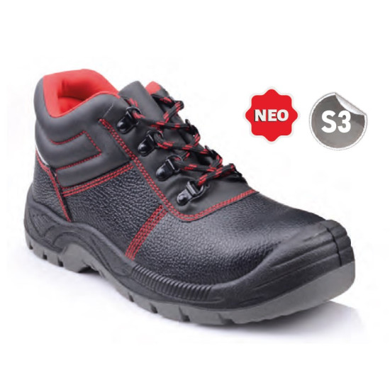 Δερμάτινα Μποτάκια Ασφαλείας S3 CK ECO PRO 1077Ν